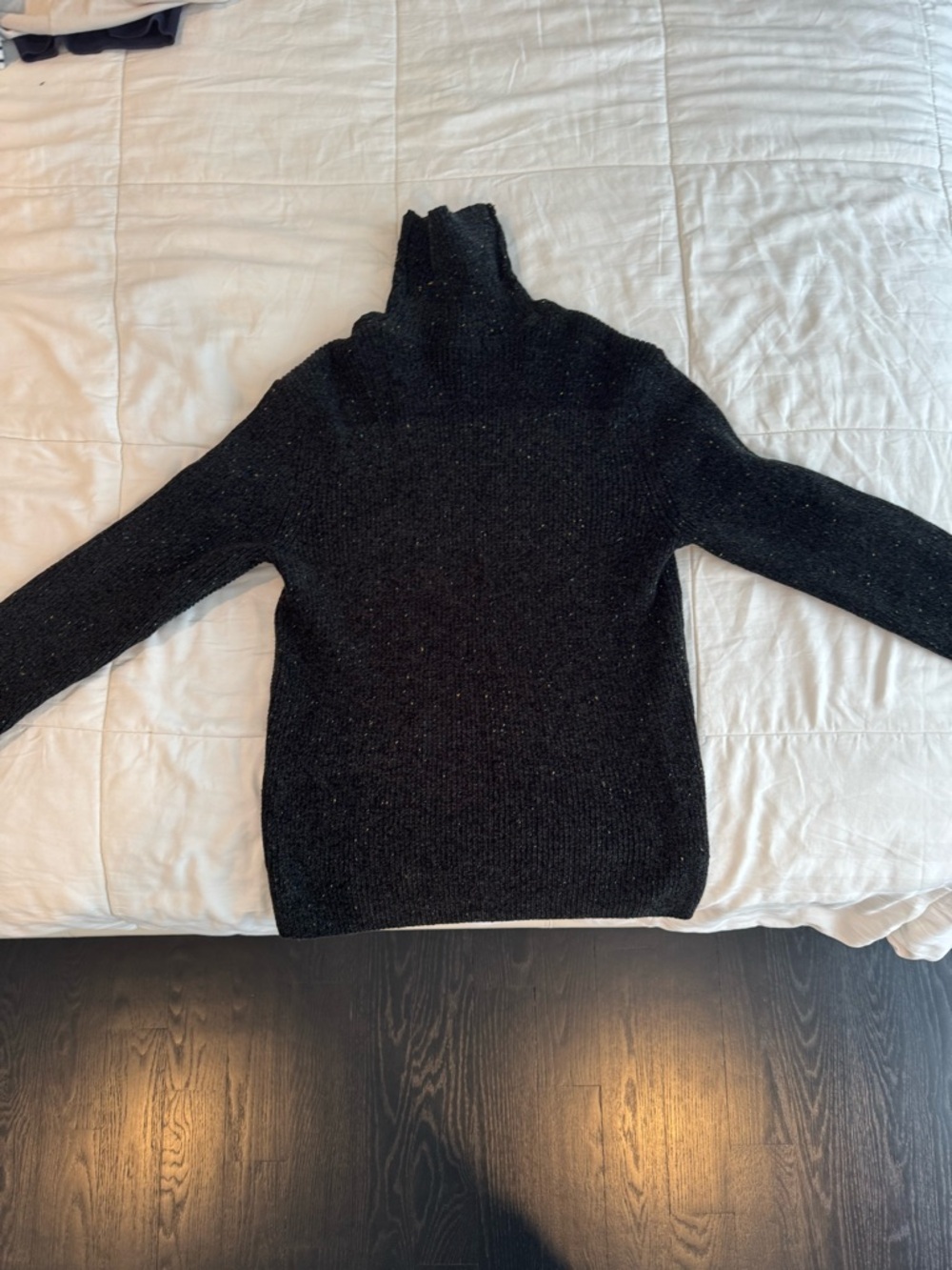 Scotch & Soda Black Turtleneck Sweater